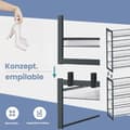 Miniatyrbillede 4 af 5: Sko stativ, SONGMICS LMR08GB, 92.5x30.7x163.5 cm, Grå