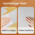 Pikkukuva 3 / 5: Roskakori, SONGMICS LTB40WT, 44,4x40,8x60,2 cm, hopea