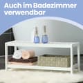 Miniatyrbillede 4 af 5: Skoopbevaring, SONGMICS LBS02H, 70x33x26 cm, Hvid