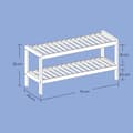 Miniatyrbillede 5 af 5: Skoopbevaring, SONGMICS LBS02H, 70x33x26 cm, Hvid
