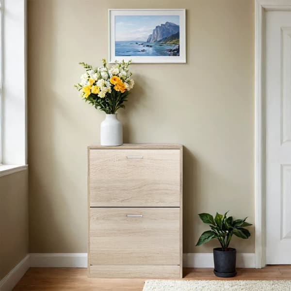 Skoskab, VASAGLE LBC602H, 60x83.5x24 cm, Eg