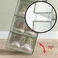 Miniatyrbillede 5 af 6: Skokasser, SONGMICS LSP12WT, 33,5x23,2x14,3 cm, Transparent Grøn