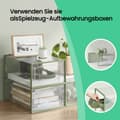 Miniatyrbillede 6 af 6: Skokasser, SONGMICS LSP12WT, 33,5x23,2x14,3 cm, Transparent Grøn