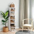 Miniatyrbillede 1 af 6: Sko reol, 30x26.4x110.4 cm, Hvid