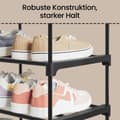 Miniatyrbillede 3 af 5: Skoopbevaring, 30x92x194 cm, Sort