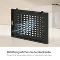 Miniatyrbild 5 av 5: Skokartonger, 12-delars set, 33,5x23,2x14,3 cm, Transparent Svart
