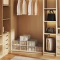 Miniatyrbild 5 av 6: Skokartonger, SONGMICS LSP08SWT, 33,5x23,2x14,3 cm, Transparent Vit