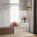 Miniatyrbild 6 av 6: Skokartonger, SONGMICS LSP08SWT, 33,5x23,2x14,3 cm, Transparent Vit