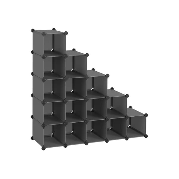 Kenkäteline 15 lokerolla