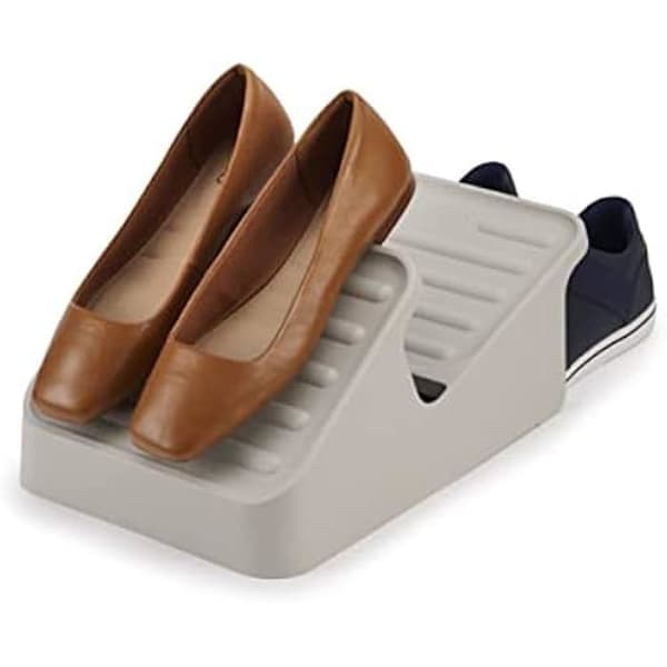 Skororganisatör - JOSEPH JOSEPH - Shoe-In - 2 hyllor - Kan rymma 3 par - Beige
