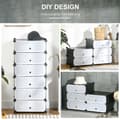 Miniatyrbillede 5 af 10: Rootz Modular Shoe Shelf System - Opbevaringsstativ - Skoarrangør - Tilpasbart design - 49 cm x 36,5 cm x 108 cm