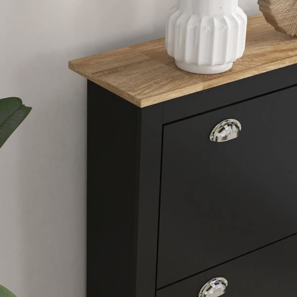 Rootz Shoe Cabinet - Shoe Rack - Indgangsarrangør - Rumbesparende design - 79 cm x 23 cm x 90,5 cm