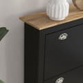 Miniatyrbillede 5 af 6: Rootz Shoe Cabinet - Shoe Rack - Indgangsarrangør - Rumbesparende design - 79 cm x 23 cm x 90,5 cm