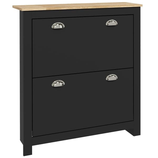 Rootz Shoe Cabinet - Shoe Rack - Indgangsarrangør - Rumbesparende design - 79 cm x 23 cm x 90,5 cm