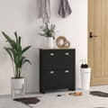 Miniatyrbillede 2 af 6: Rootz Shoe Cabinet - Shoe Rack - Indgangsarrangør - Rumbesparende design - 79 cm x 23 cm x 90,5 cm