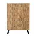 Miniatyrbillede 5 af 11: Skoskab i moderne design med 5 rum – 80,5 x 35 x 109,5 cm, justerbare hylder