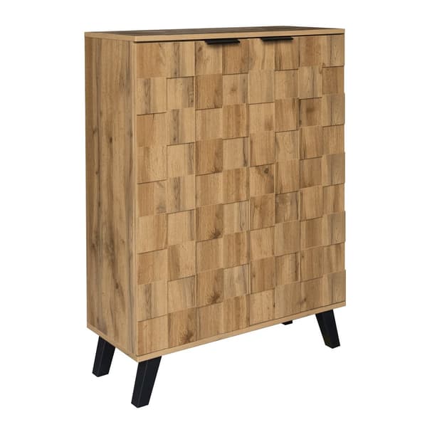 Skoskab i moderne design med 5 rum – 80,5 x 35 x 109,5 cm, justerbare hylder