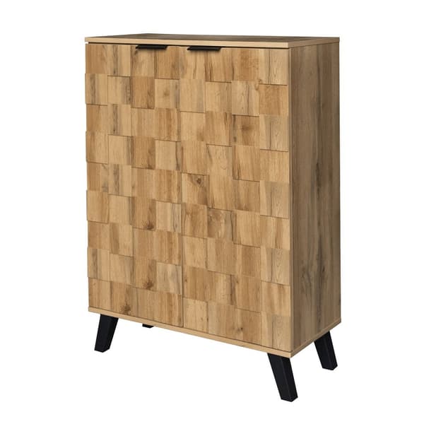 Skoskab i moderne design med 5 rum – 80,5 x 35 x 109,5 cm, justerbare hylder
