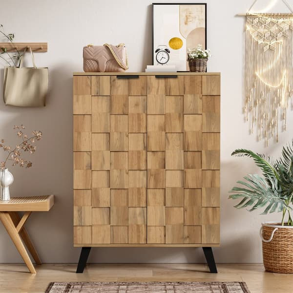 Skoskab i moderne design med 5 rum – 80,5 x 35 x 109,5 cm, justerbare hylder