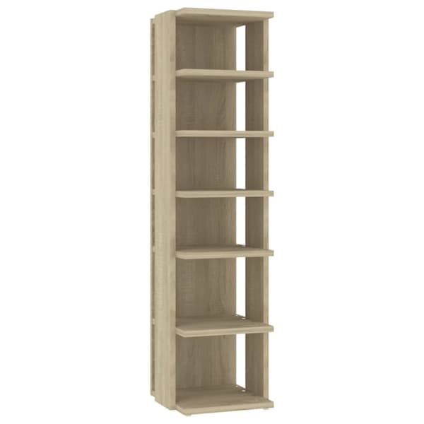 Skohylla sonoma-ek 27,5x27x102 cm konstruerat trä
