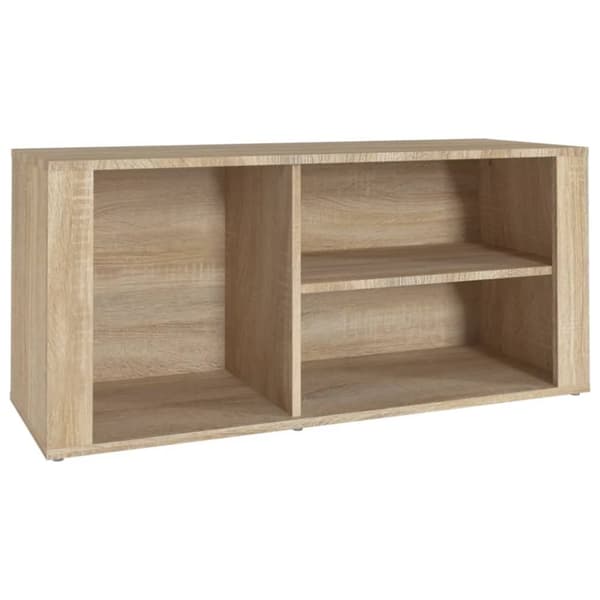 Skohylla sonoma-ek 100x35x45 cm konstruerat trä
