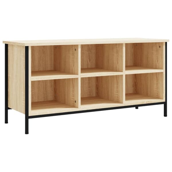 Skohylla sonoma-ek 100x35x50 cm konstruerat trä