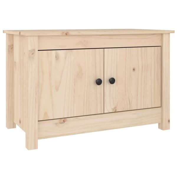 Skoskåp 70x38x45,5 cm massiv furu