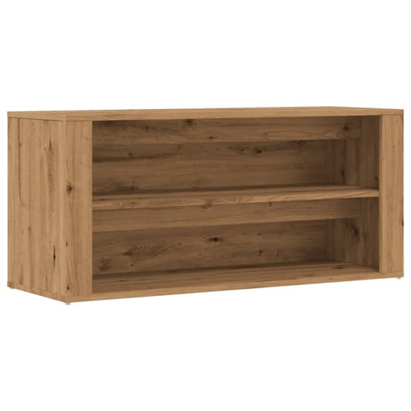 Skobänk artisan ek 100x35x45 cm konstruerat trä