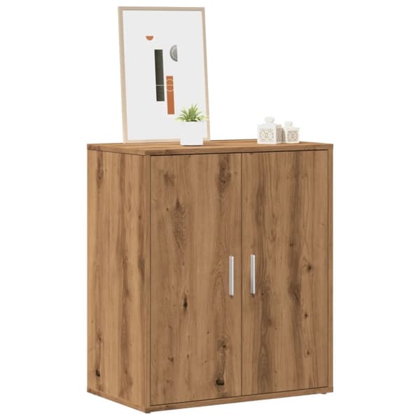 Skoskåp artisan ek 60x35x70 cm konstruerat trä
