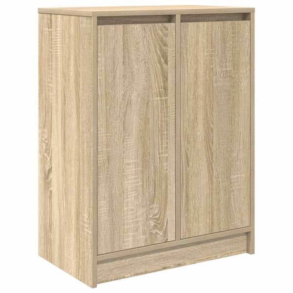 Skoskåp sonoma ek 57x34x76 cm konstruerat trä