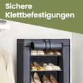 Miniatyrbild 4 av 5: Shoe Rack - 7 nivåer - med lock - skoskåp