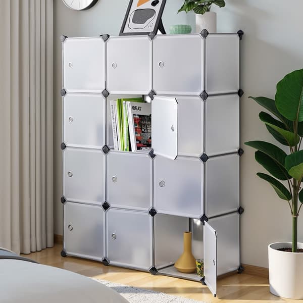 Plank System - Shoe Rack - Døre - 12 terninger
