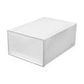 Miniatyrbillede 1 af 2: Skoorganisator, Stabelbar Design, Passer Op Til Størrelse 10 Kvinder, Klar Synlighed,Hvid