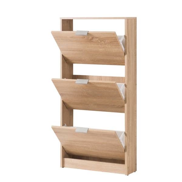 Sko Rack, 58x18x119 cm, Natur