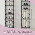 Miniatyrbild 3 av 5: Rootz 10 Level Shoe Rack - Shoe Storage - Footwear Organizer - Space Saving - 33cm x 33 cm x 173 cm