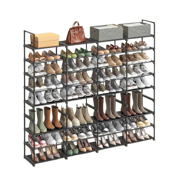 Rootz 8 Level Shoe Rack - Shoe Shelf - Storage Organizer - Space Saver - 29,5 cm x 171,1 cm x 157,6 cm