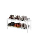 Miniatyrbild 1 av 5: Rootz Bamboo Shoe Shelf - Shoe Organizer - Lagringsställ - Idealisk för sneakers & stövlar - 70 cm x 26 cm x 33 cm