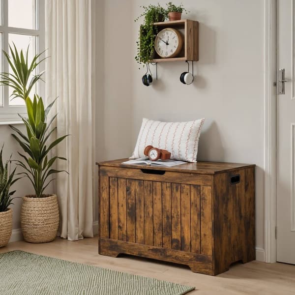 Rootz -kenkäpenkki säilytystilassa - säilytyskaappi - puinen lastu - Max -tuki 136 kg - 40x76x48cm