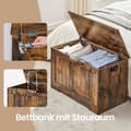 Pikkukuva 2 / 5: Rootz -kenkäpenkki säilytystilassa - säilytyskaappi - puinen lastu - Max -tuki 136 kg - 40x76x48cm