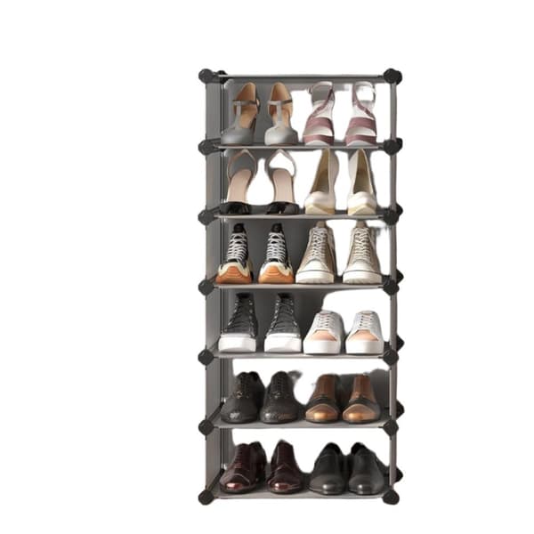 Rootz Schuhregal -hyllyjärjestelmä - Plug -in -hylly - hyllyn järjestäjä - mukautuva suunnittelu - 43x31x173cm tai 83x31x88cm