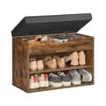 Pikkukuva 1 / 6: Rootz Shoe Bench - Storage Bench - Enträänijärjestelmä - Vintage Brown - 30 x 60 x 44 cm