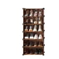 Miniatyrbild 1 av 6: Rootz Shoe Organizer Shelf System - Rack - Lagringsenhet - Stabil och hållbar - 43 cm x 31 cm x 173 cm eller 83 cm x 31 cm x 88 cm