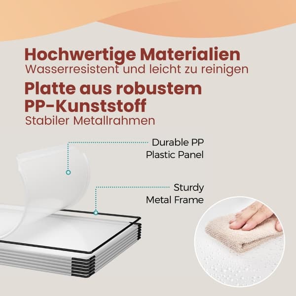 Rootz Shelf System Shoe Shelf - Lagringsenhet - Modulär arrangör - Hållbar PP -plast och metall - 153 x 133 x 31 cm