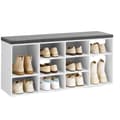 Pikkukuva 1 / 6: Rootz Shoe Bench - Kengän hylly - Syömätavan järjestäjä - Avaruusoptimointi - 104 cm x 30cm x 48cm