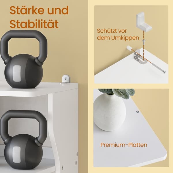Rootz Schuhregal - smal stående hylla - Space -Saving Shoe Storage - 7 nivåer - 30 x 26,4 x 110,4 cm