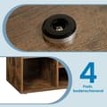 Miniatyrbillede 5 af 6: Rootz Shoe Bench - Skohylde - Rumbesparende arrangør - 10 rum - 104 cm x 30 cm x 48 cm for optimal opbevaring