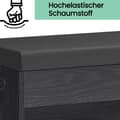Miniatyrbillede 4 af 6: Rootz Shoe Bench med opbevaring - Indgangsbænk - skoarrangør - godt polstret - 3 åbne rum - 30x80x44cm