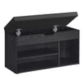 Miniatyrbillede 1 af 6: Rootz Shoe Bench med opbevaring - Indgangsbænk - skoarrangør - godt polstret - 3 åbne rum - 30x80x44cm