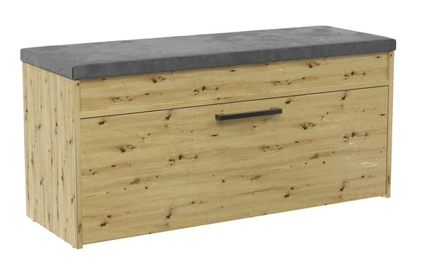 SKOSKÅP I PARMA EK ARTISAN MED SITS OCH FÖRVARING FÖR HEMMAKONTORET