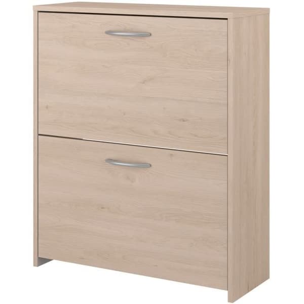 Skoskåp med 2 klaffar - EASY LIFE - Ek - 66,5 x 78,5 x 25,1 - PARISOT